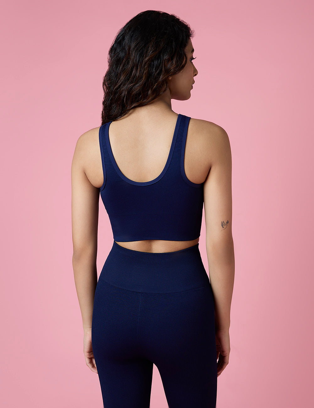 FlexRib Low-Back Cropped Tank